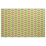 Watermelon slice watercolour fruit pop art fabric