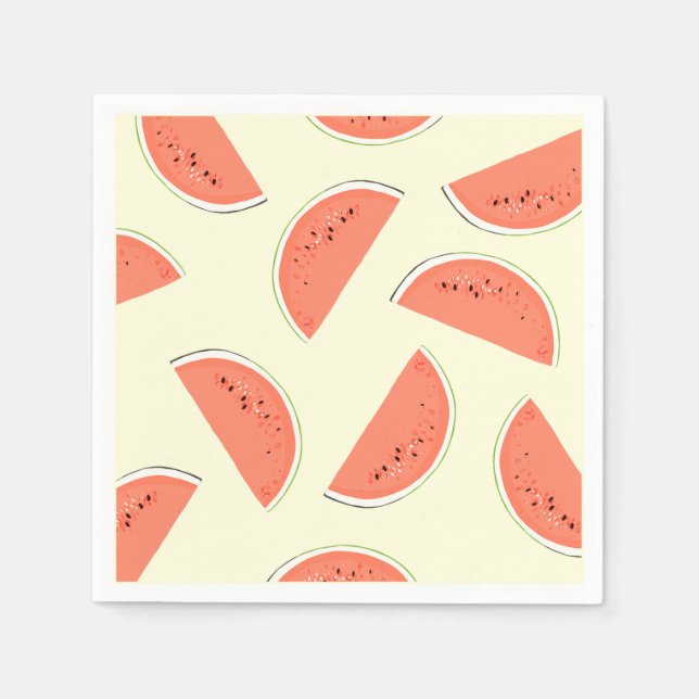 Watermelon Slices Napkins (Front)