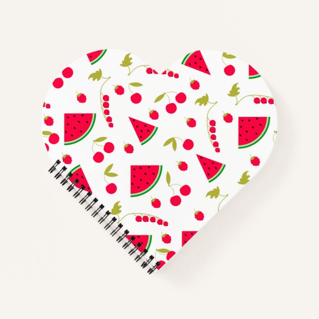 Watermelon slices notebook (Front)