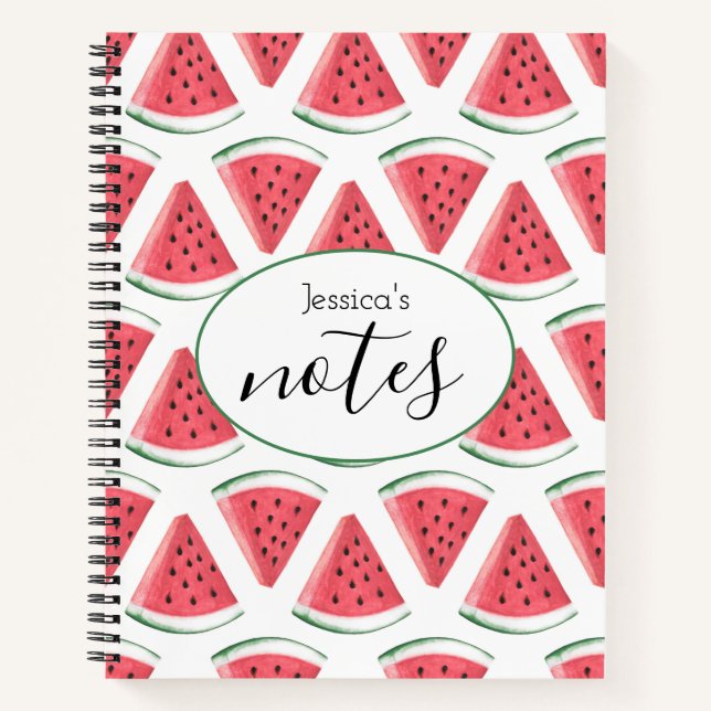 Watermelon Slices Notebook (Front)