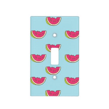 Watermelon Slices on Teal Pattern Light Switch Cover Watermelon Slices on Teal Pattern Light Switch Cover