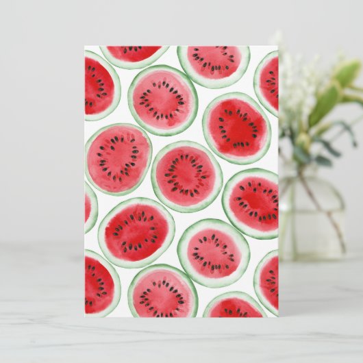 Watermelon slices pattern (Standing Front)