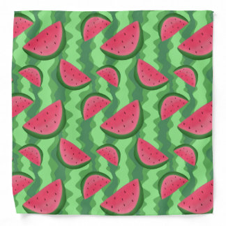 Watermelon Slices Pattern Bandana