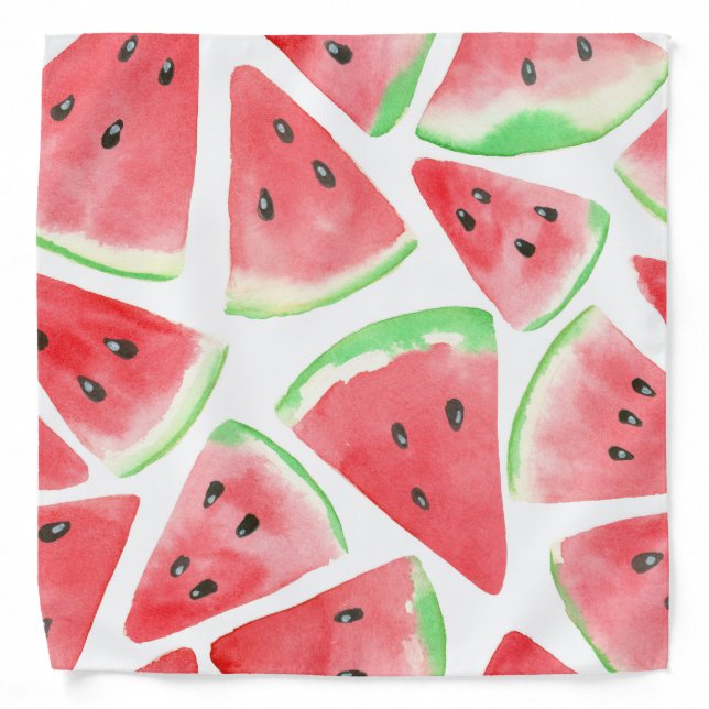 Watermelon slices pattern bandana (Front)