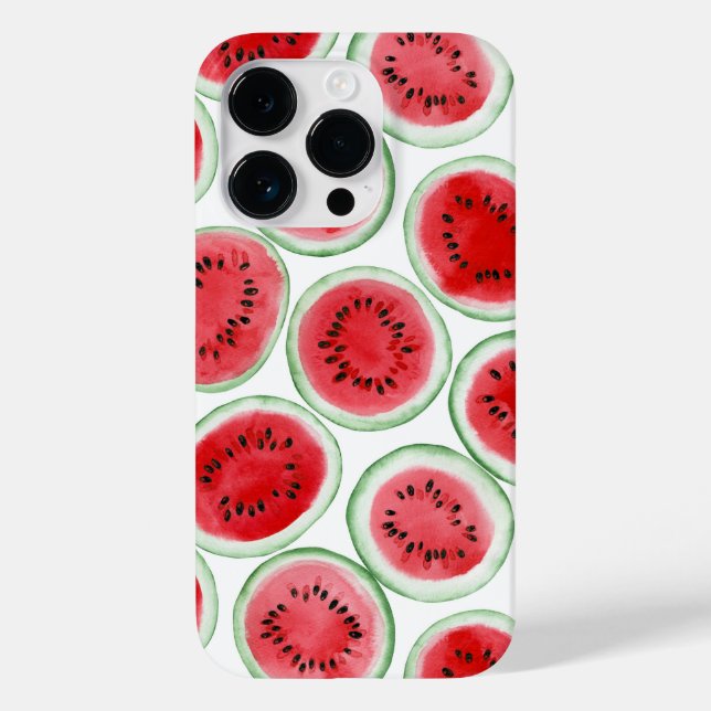 Watermelon slices pattern Case-Mate iPhone case (Back)