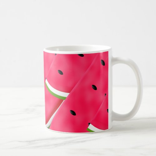 Watermelon Slices Pattern Coffee Mug