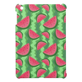 Watermelon Slices Pattern Cover For The Ipad Mini by saradaboru at Zazzle