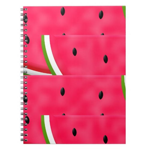 Watermelon Slices Pattern Notebook