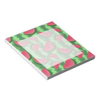 Watermelon Slices Pattern Notepad