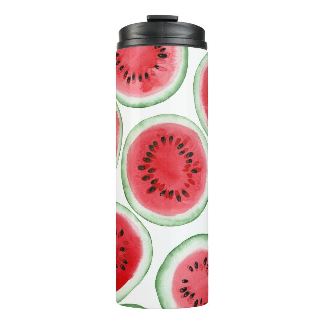 Watermelon slices pattern thermal tumbler (Front)