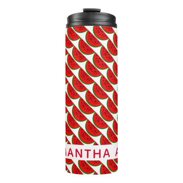 Watermelon Slices Thermal Tumbler (Front)