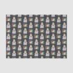 Watermelon Sloth Pattern Tissue Paper