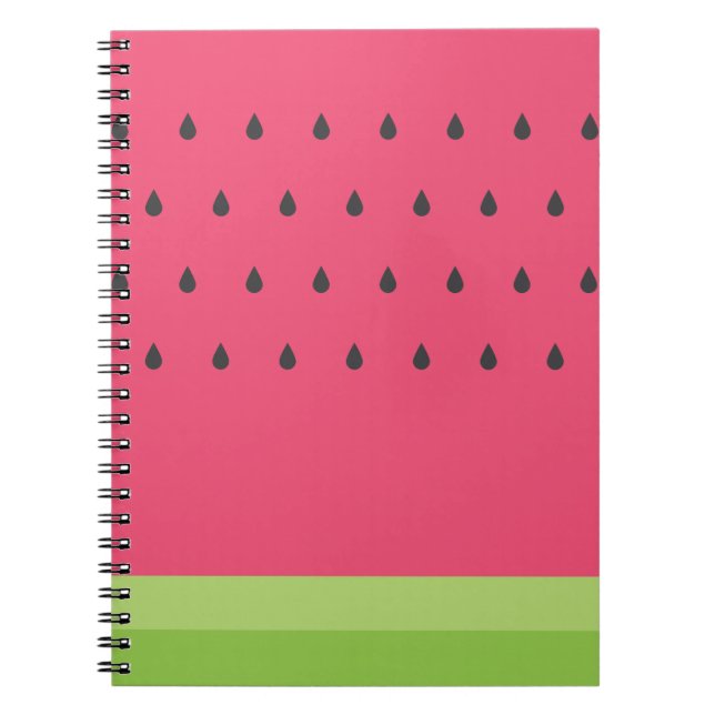 Watermelon Spiral Notebook (Front)