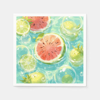 Watermelon Splash Napkins
