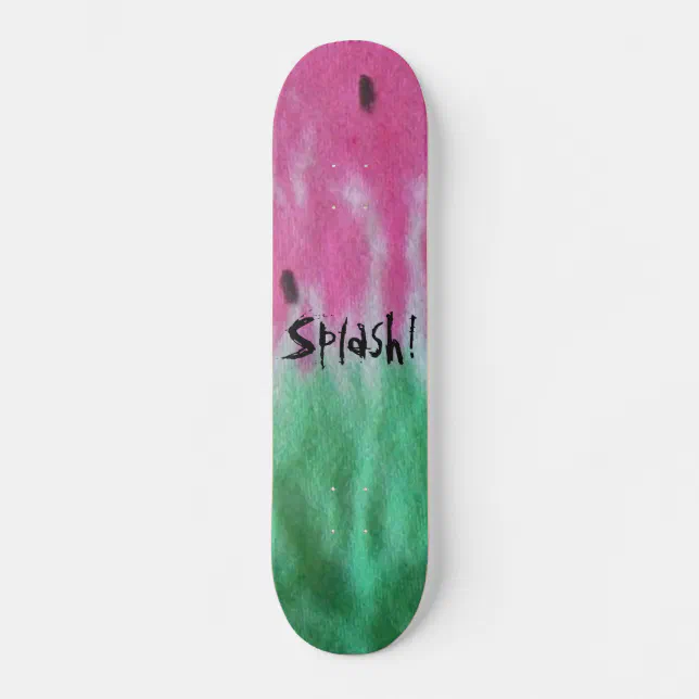 Watermelon Splash! Skateboard | Zazzle