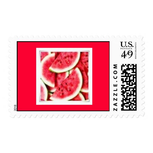 Watermelon Stamp | Zazzle