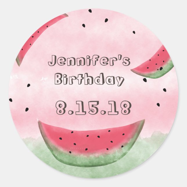 Watermelon stickers (Front)
