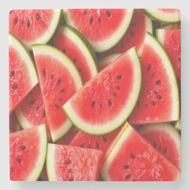 Watermelon Stone Coaster (Front)