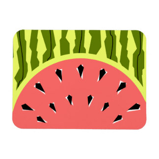 Watermelon Stripe Pink Magnet