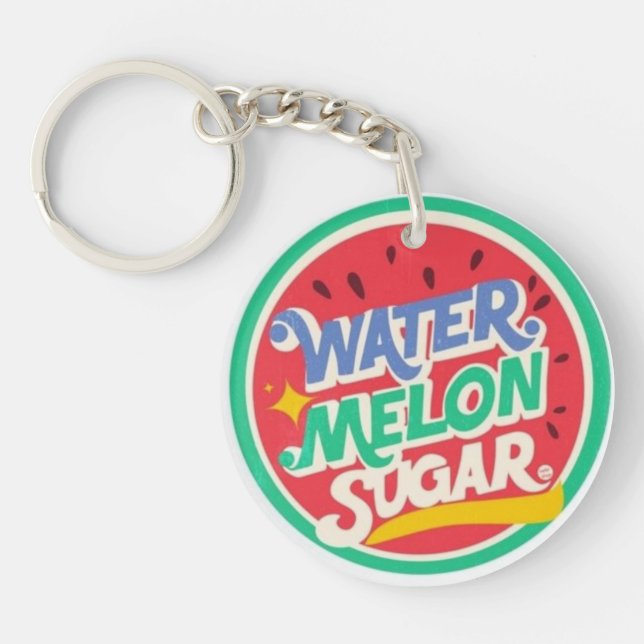 watermelon sugar twinkling water melon keychain (Front)