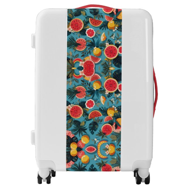 Watermelon Summer Design Suitcases (Front)