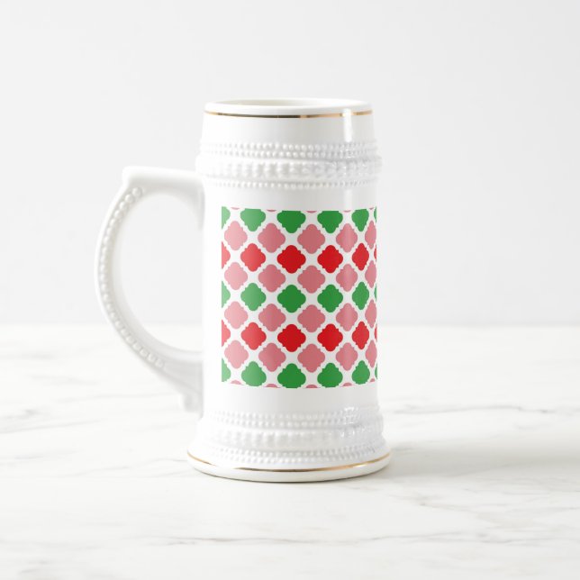 Watermelon Summer Digital Paper-56201 Beer Stein (Left)