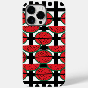 Watermelon Summer Fruit Geometric Pattern     Case-Mate iPhone 14 Pro Max Case