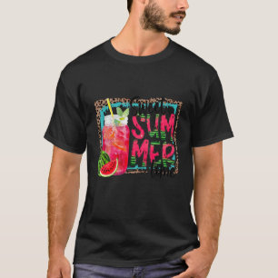Watermelon Summer Melon Juice Summer With Watermel T-Shirt