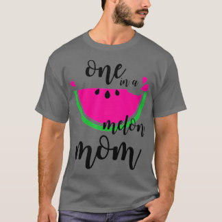 Watermelon Summer One in a Melon Fruit Cool Mom Gi T-Shirt