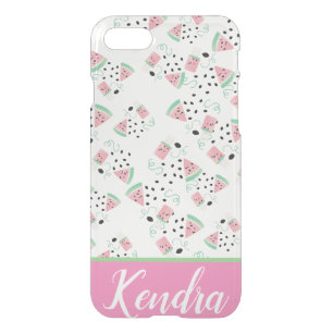 Watermelon Summer Pattern Doodles iPhone SE/8/7 Case