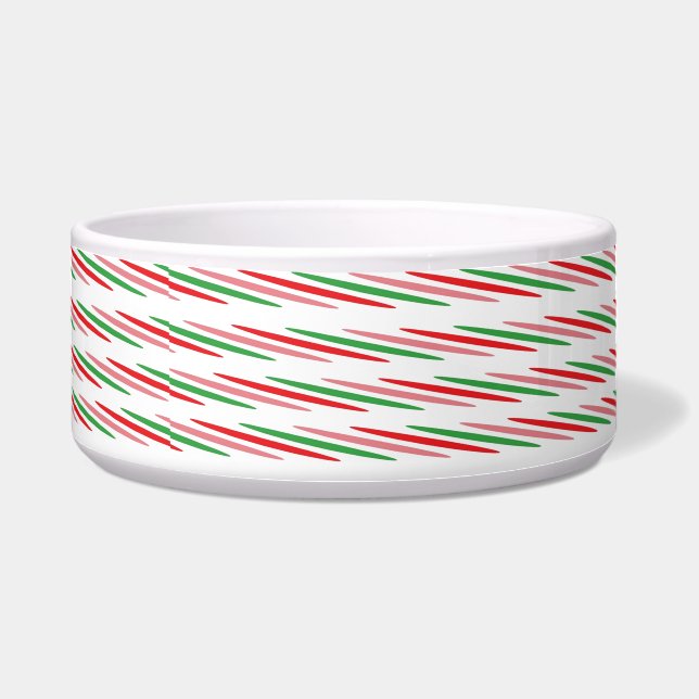 Watermelon Summer Stripes Pattern-56204 Bowl (Front)