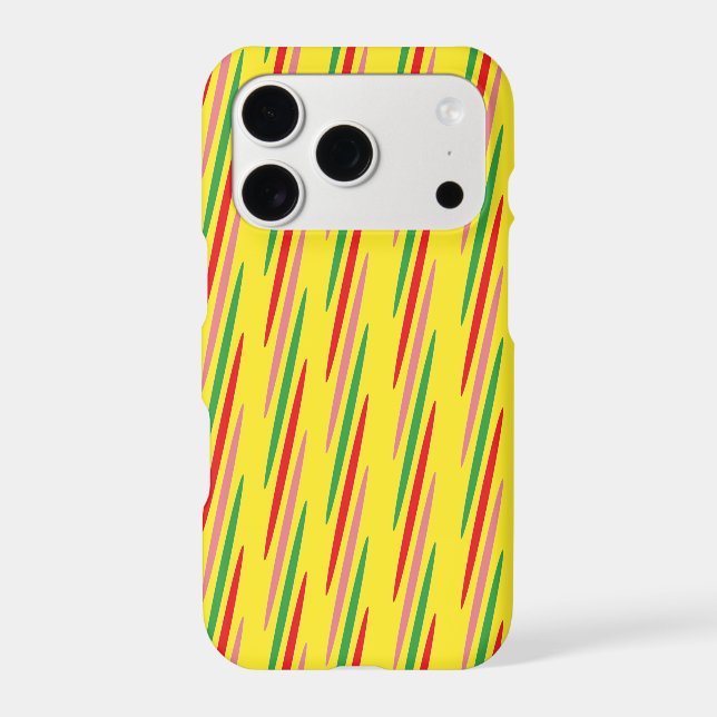 Watermelon Summer Stripes Pattern-56204 Iphone Case (Back)