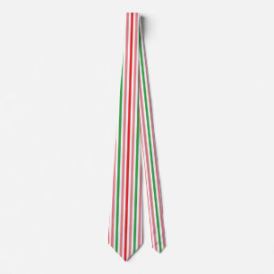 Watermelon Summer Stripes Pattern-56206 Neck Tie