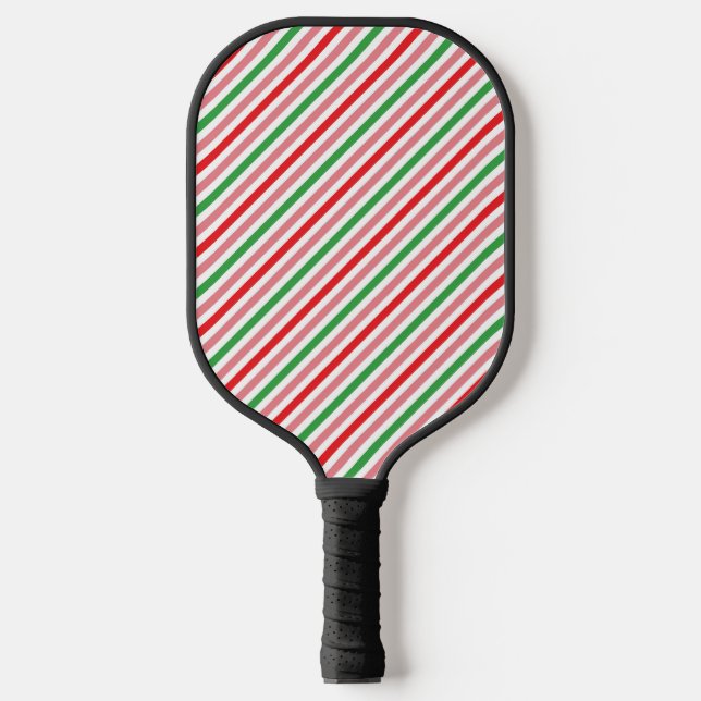 Watermelon Summer Stripes Pattern-56206 Pickleball Paddle (Front)