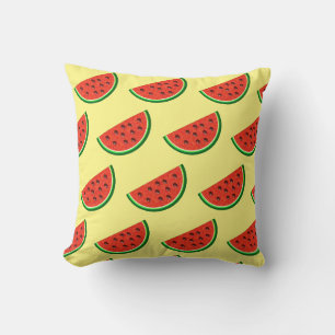 Watermelon Summer Throw Pillow