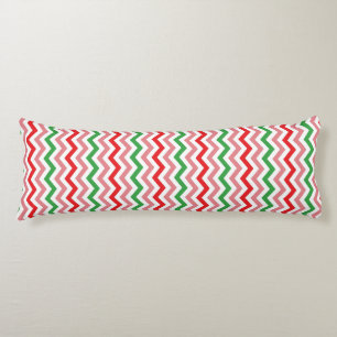 Watermelon Summer Zigzag Stripes Pattern-56209 Body Pillow