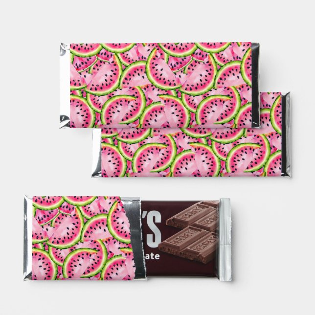 Watermelon Surprise Chocolate Bars (Front)