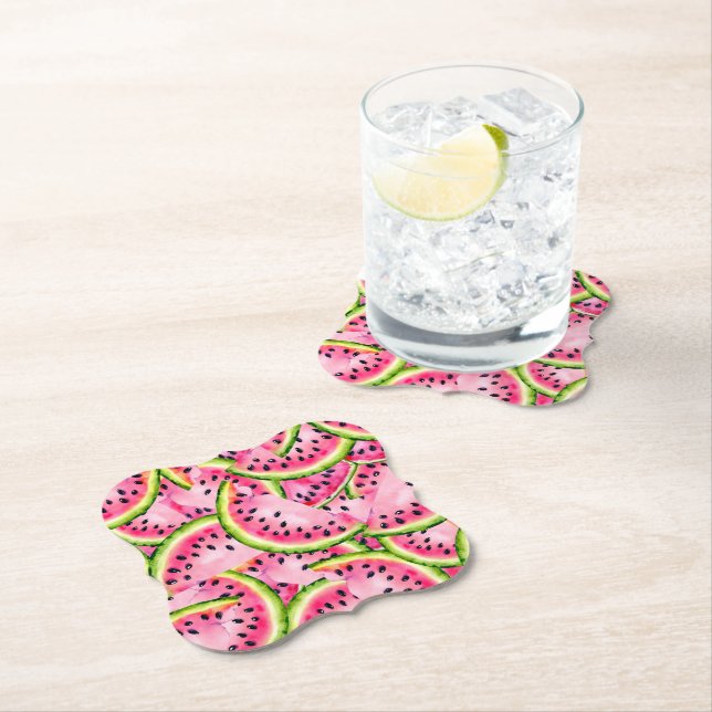 Watermelon Surprise Coasters (Insitu)