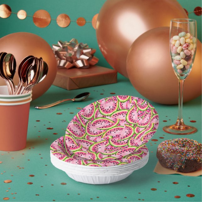 Watermelon Surprise Paper Bowls (Multi)