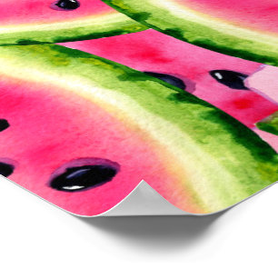 Watermelon Surprise Poster