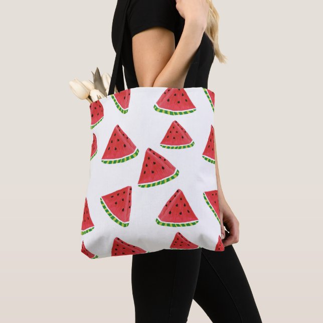 Watermelon Tote Bag (Close Up)