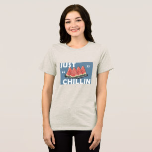 watermelon Tri-Blend shirt