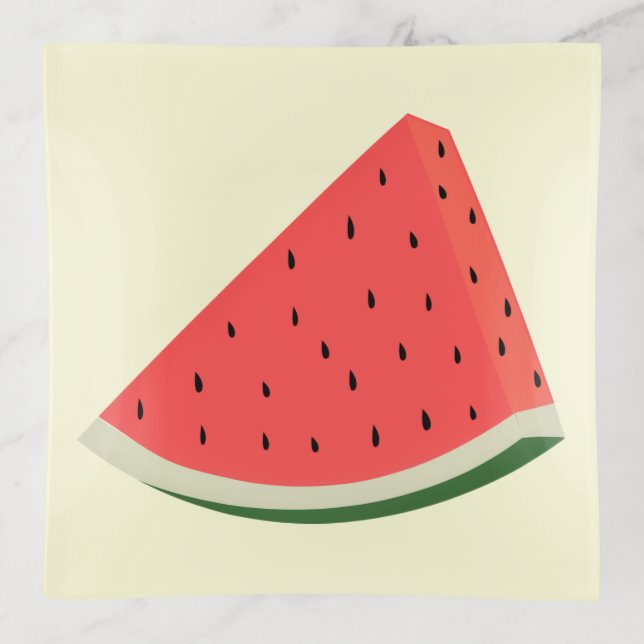Watermelon Trinket Tray (Front)