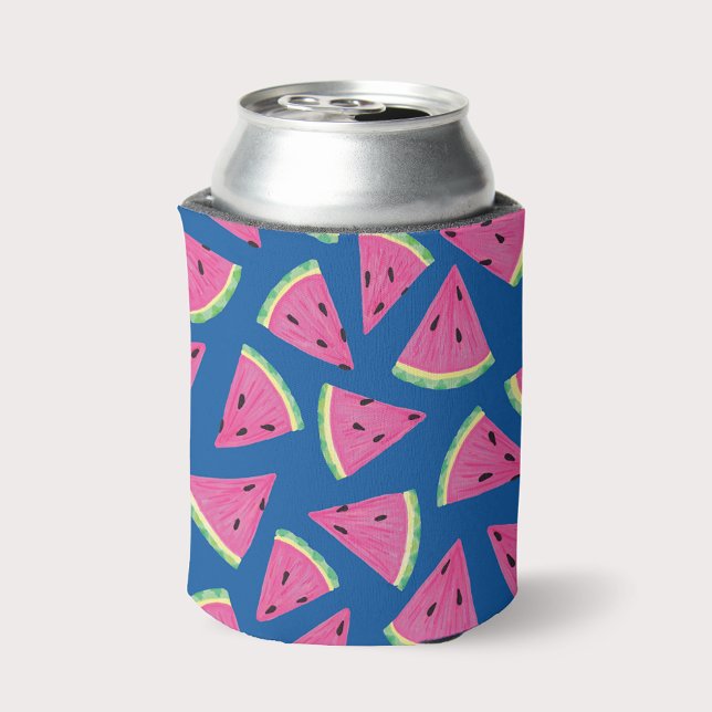Watermelon Tropical Fruit Pattern Can Cooler (Creator Uploaded)