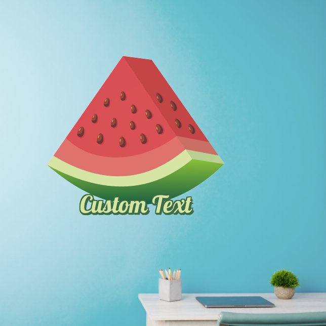 Watermelon Wall Decal (Home Office)