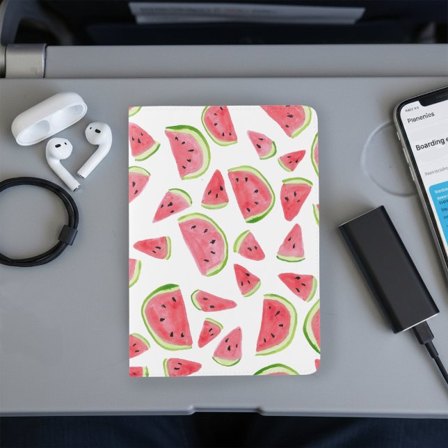 Watermelon watercolor colorful passport holder (Watermelon watercolor colorful custom passport holder
)