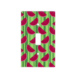 Watermelon Wedges Pattern Light Switch Cover