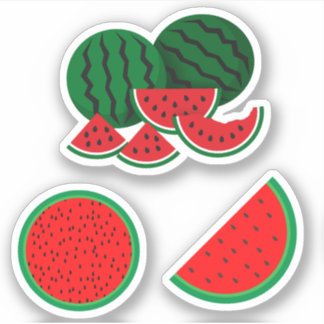 Watermelon Wedges Sticker
