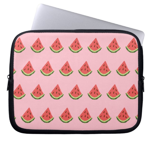 Watermelon Wedges Tablet Case (Pink, Red & Green) (Front)