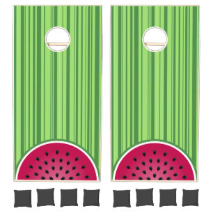 Watermelon Wedgies Cornhole Set